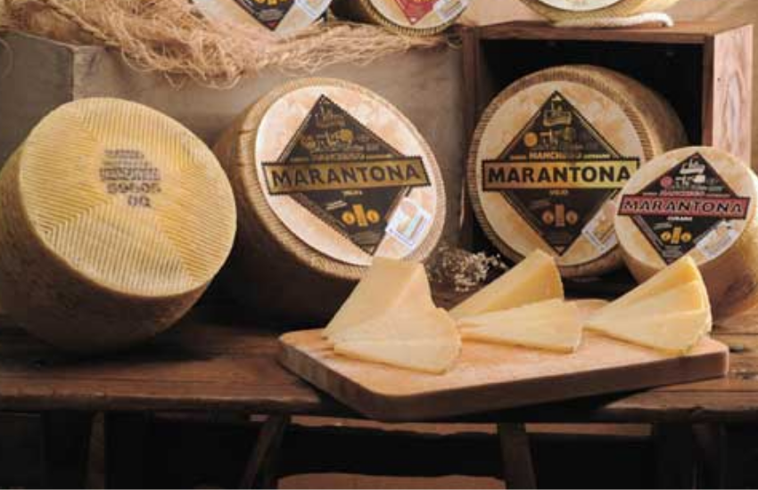 Queso macnhego viejo Marantona